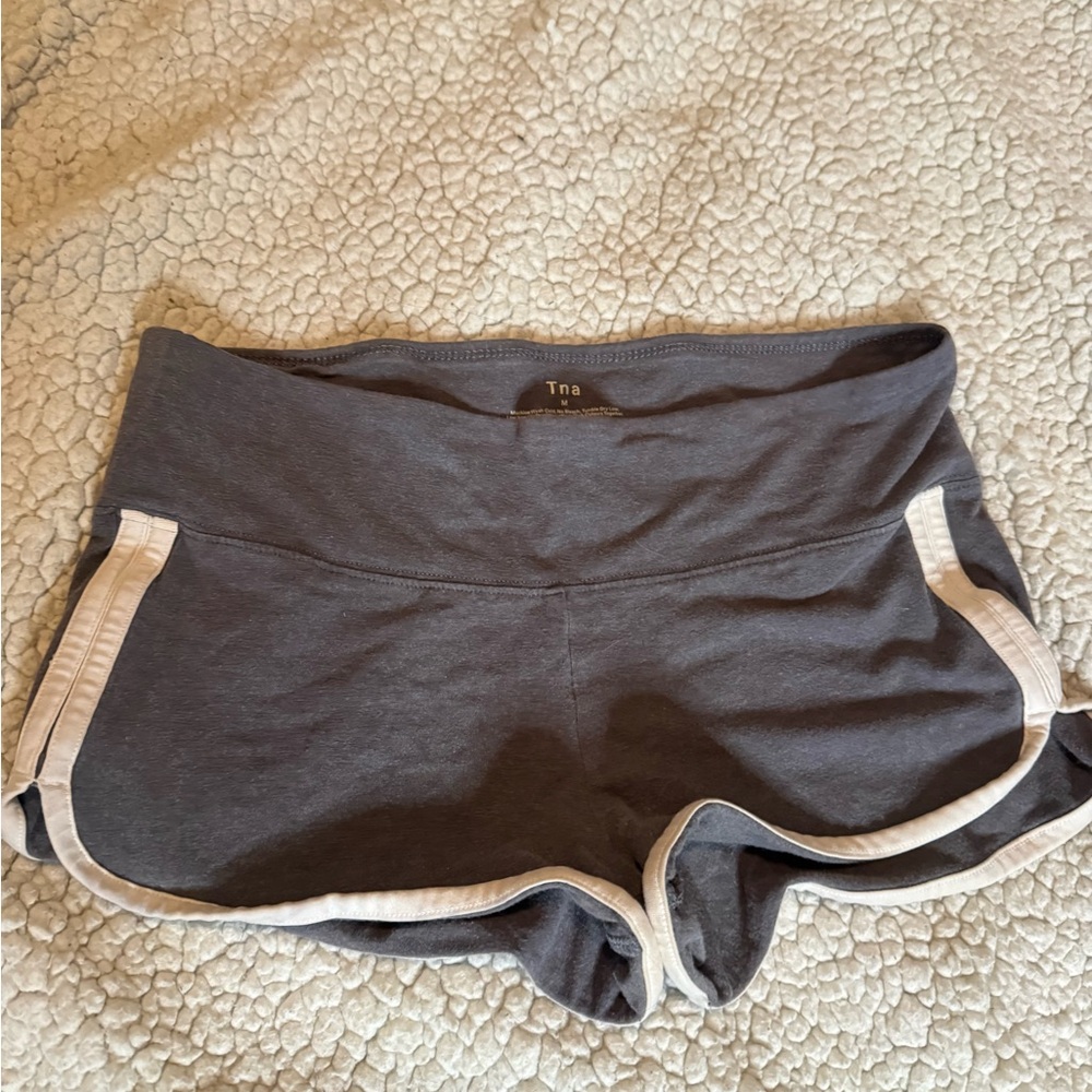 TNA Women's Charcoal Gray Athletic Shorts